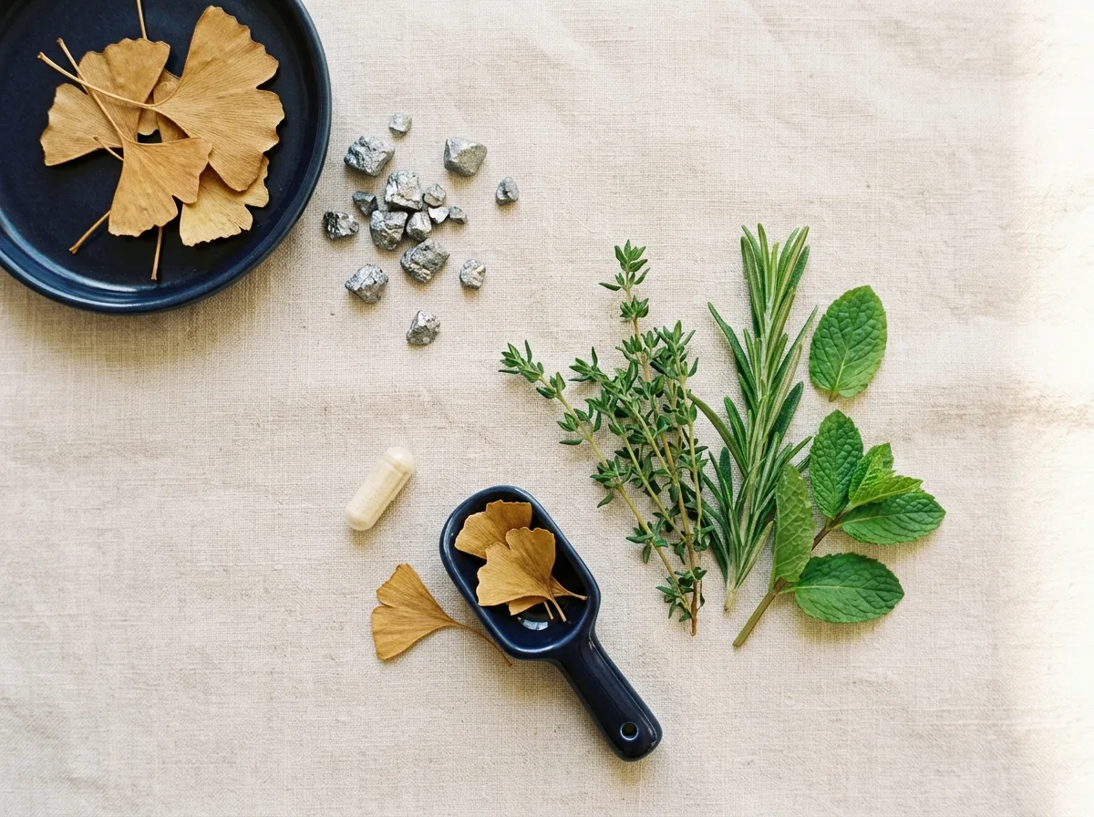 Natuurlijke ingrediënten voor gehoorgezondheid: ginkgo kruiden zink magnesium